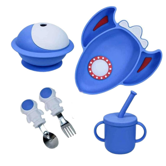 SET PLATO DE SILICONA ATRONAUTA